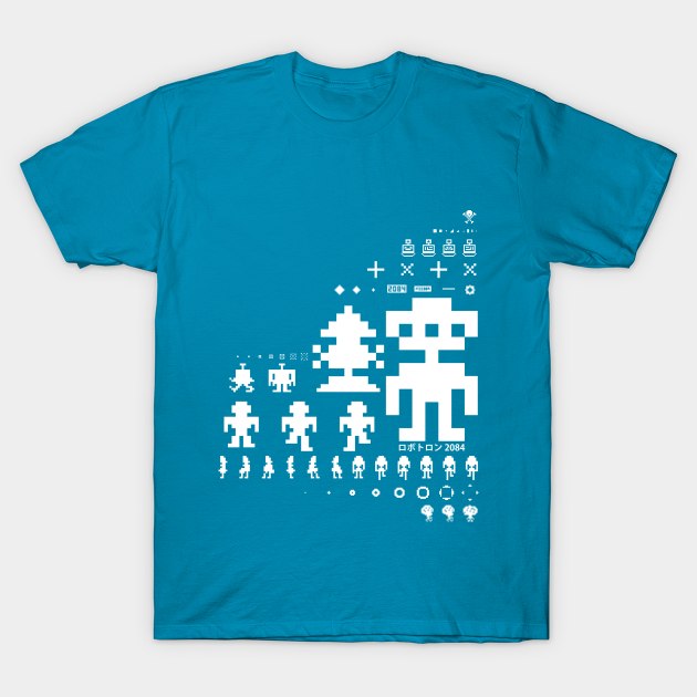 Robotron T-Shirt by Slippytee